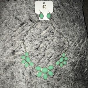 Statement Necklace & Earrings